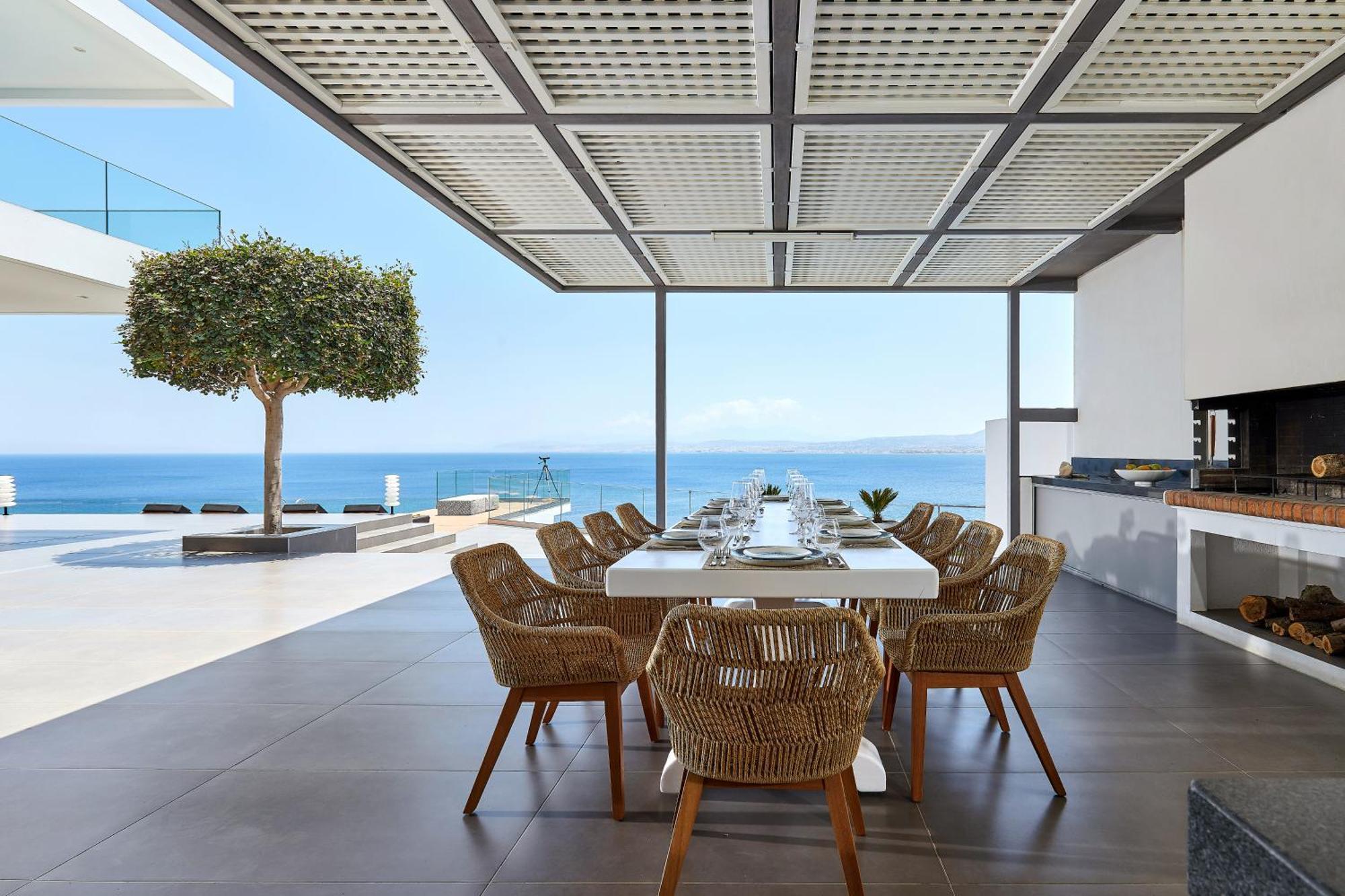 Epavli Luxury Villa Agia Pelagia  Extérieur photo